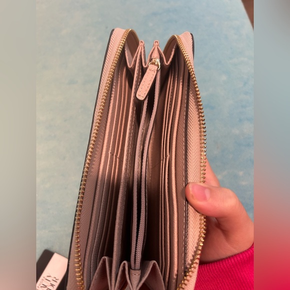 Michael Kors Pink Leather Wallet - Picture 3 of 3